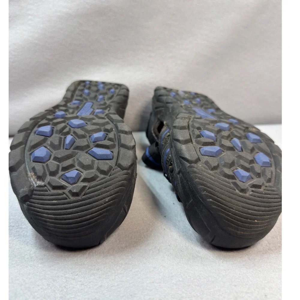 Merrell Hydro Kids Size 4 Black Good Outdoor Sport Water Hiking Sandals Unisex